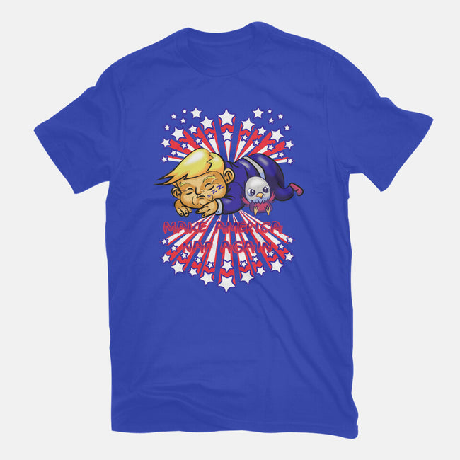 Make America Nap Again-Womens-Basic-Tee-Samuel
