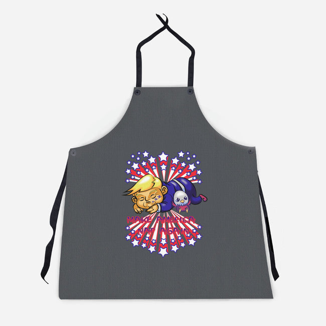 Make America Nap Again-Unisex-Kitchen-Apron-Samuel
