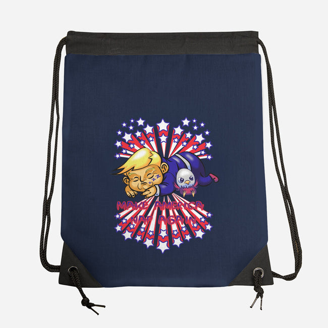 Make America Nap Again-None-Drawstring-Bag-Samuel