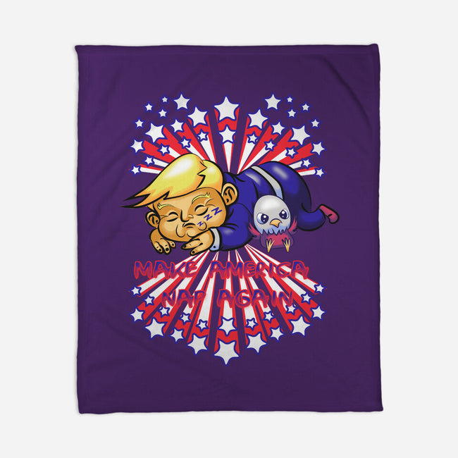 Make America Nap Again-None-Fleece-Blanket-Samuel