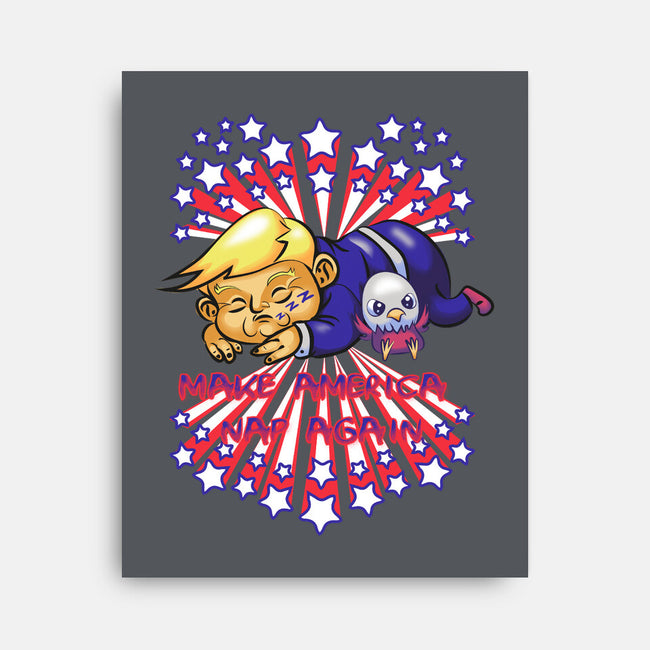 Make America Nap Again-None-Stretched-Canvas-Samuel