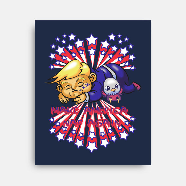 Make America Nap Again-None-Stretched-Canvas-Samuel