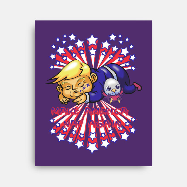 Make America Nap Again-None-Stretched-Canvas-Samuel