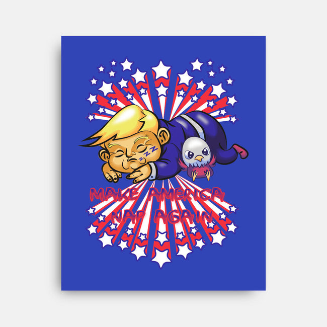 Make America Nap Again-None-Stretched-Canvas-Samuel