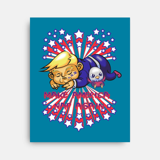Make America Nap Again-None-Stretched-Canvas-Samuel