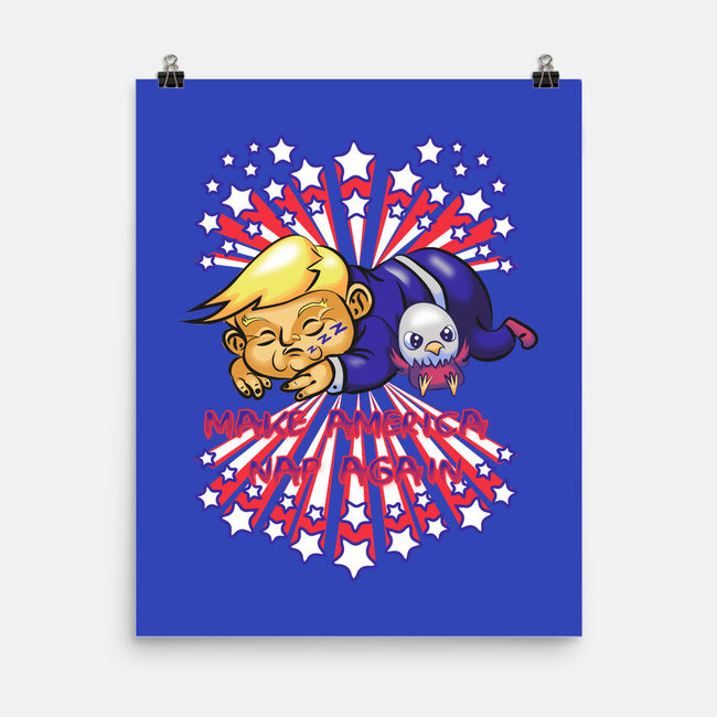 Make America Nap Again-None-Matte-Poster-Samuel