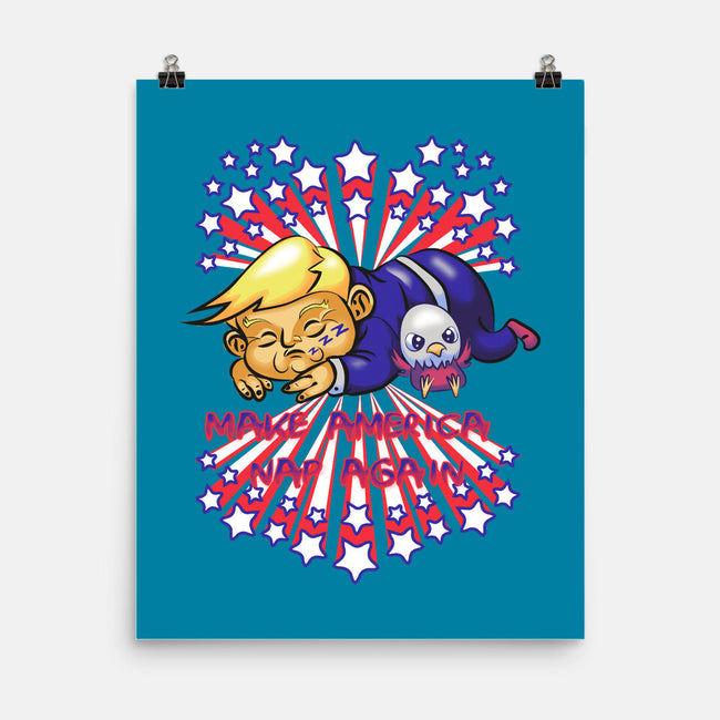 Make America Nap Again-None-Matte-Poster-Samuel