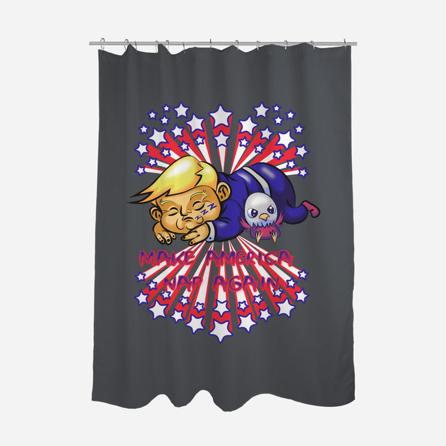Make America Nap Again-None-Polyester-Shower Curtain-Samuel