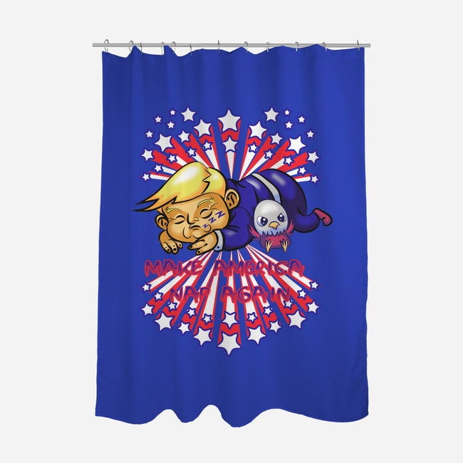 Make America Nap Again-None-Polyester-Shower Curtain-Samuel