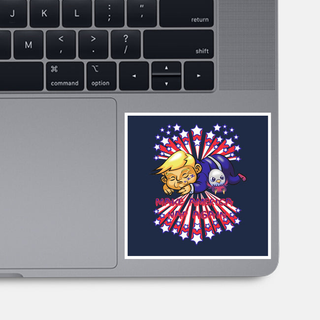 Make America Nap Again-None-Glossy-Sticker-Samuel