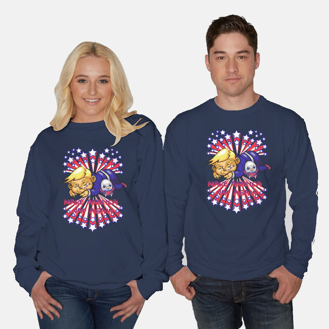 Make America Nap Again-Unisex-Crew Neck-Sweatshirt-Samuel