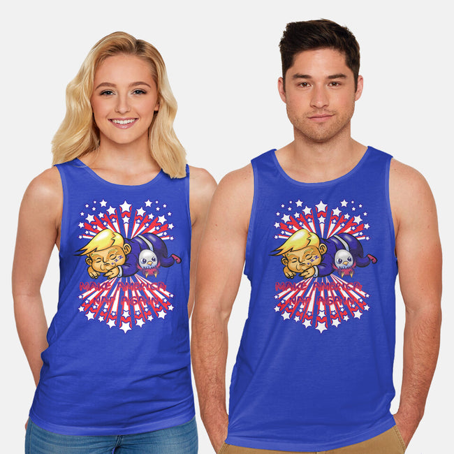 Make America Nap Again-Unisex-Basic-Tank-Samuel