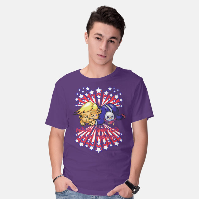 Make America Nap Again-Mens-Basic-Tee-Samuel