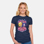Make America Nap Again-Womens-Fitted-Tee-Samuel