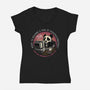 Become A Pro At Procrastinating-Womens-V-Neck-Tee-glitchygorilla