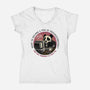 Become A Pro At Procrastinating-Womens-V-Neck-Tee-glitchygorilla