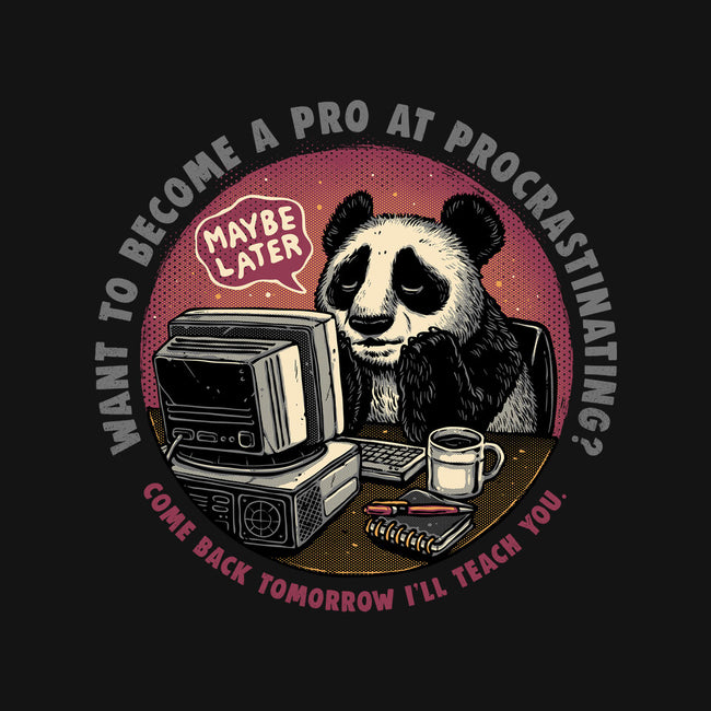 Become A Pro At Procrastinating-Womens-Basic-Tee-glitchygorilla