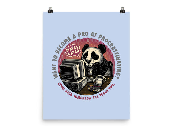 Become A Pro At Procrastinating