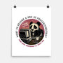 Become A Pro At Procrastinating-None-Matte-Poster-glitchygorilla