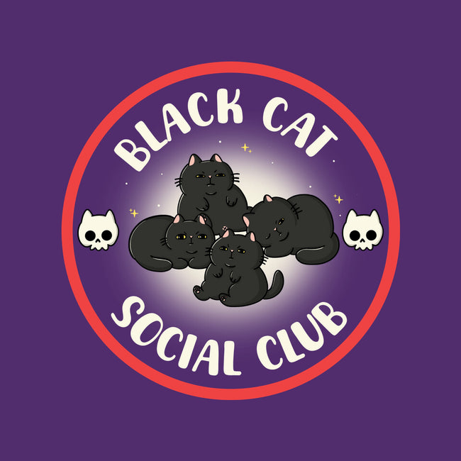 Black Cat Social Club-None-Polyester-Shower Curtain-Freecheese