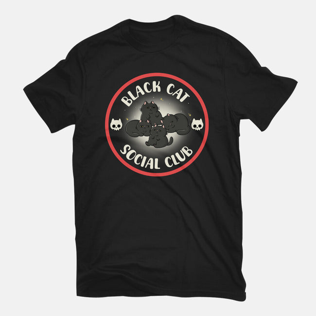 Black Cat Social Club-Youth-Basic-Tee-Freecheese