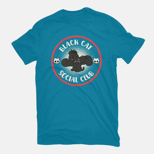 Black Cat Social Club-Mens-Basic-Tee-Freecheese