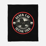 Black Cat Social Club-None-Fleece-Blanket-Freecheese