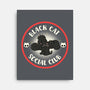 Black Cat Social Club-None-Stretched-Canvas-Freecheese