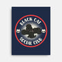 Black Cat Social Club-None-Stretched-Canvas-Freecheese