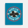 Black Cat Social Club-None-Stretched-Canvas-Freecheese