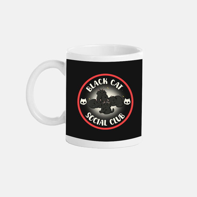 Black Cat Social Club-None-Mug-Drinkware-Freecheese