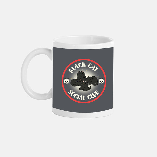 Black Cat Social Club-None-Mug-Drinkware-Freecheese