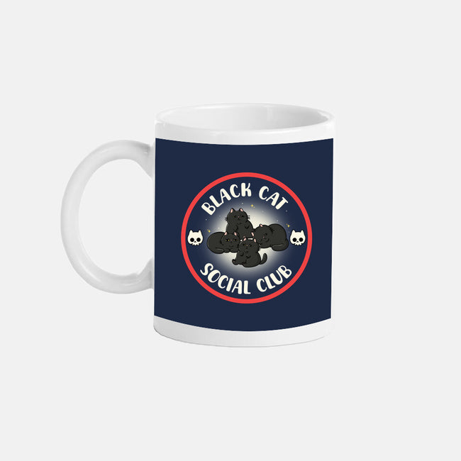 Black Cat Social Club-None-Mug-Drinkware-Freecheese