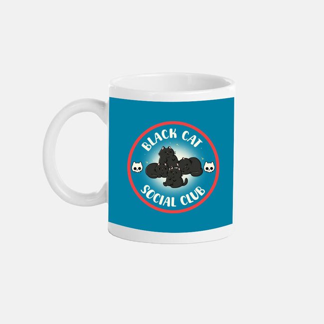 Black Cat Social Club-None-Mug-Drinkware-Freecheese