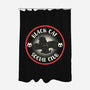 Black Cat Social Club-None-Polyester-Shower Curtain-Freecheese