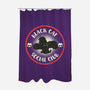 Black Cat Social Club-None-Polyester-Shower Curtain-Freecheese