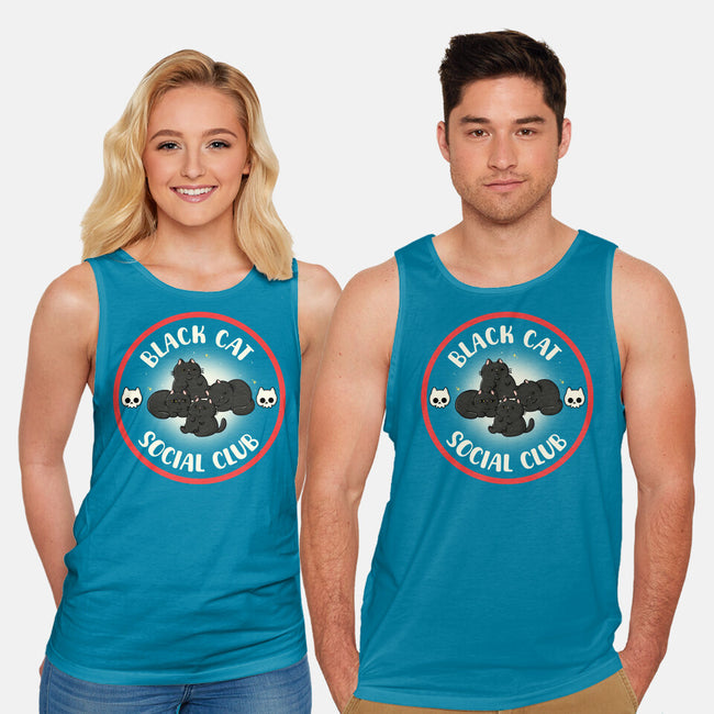 Black Cat Social Club-Unisex-Basic-Tank-Freecheese