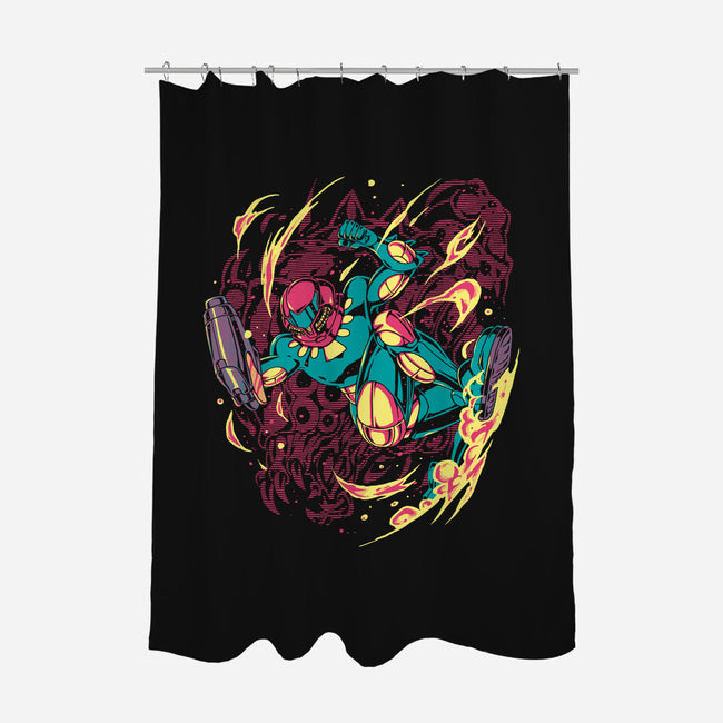 Escape Route-None-Polyester-Shower Curtain-Estudio Horta