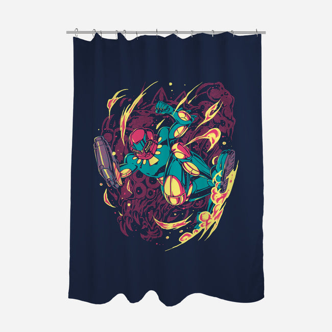 Escape Route-None-Polyester-Shower Curtain-Estudio Horta