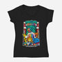 Diversity University-Womens-V-Neck-Tee-krisren28