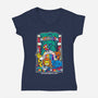 Diversity University-Womens-V-Neck-Tee-krisren28