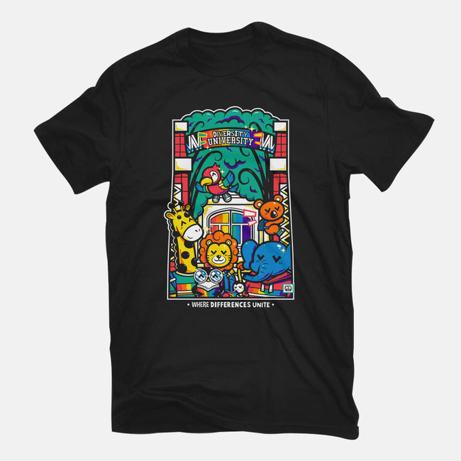 Diversity University-Womens-Fitted-Tee-krisren28