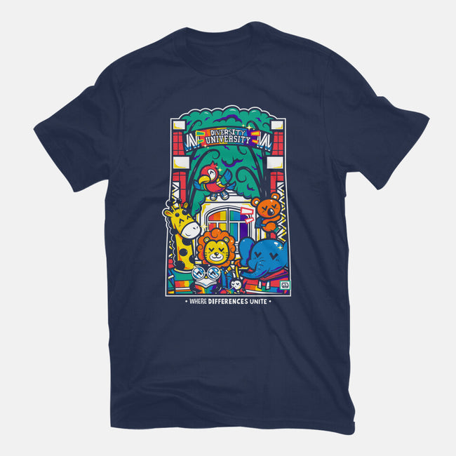 Diversity University-Mens-Basic-Tee-krisren28