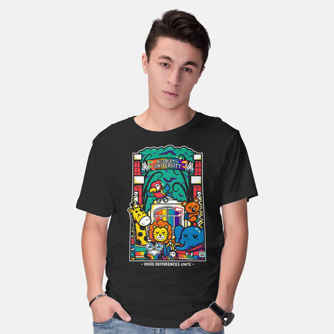 Diversity University-Mens-Basic-Tee-krisren28