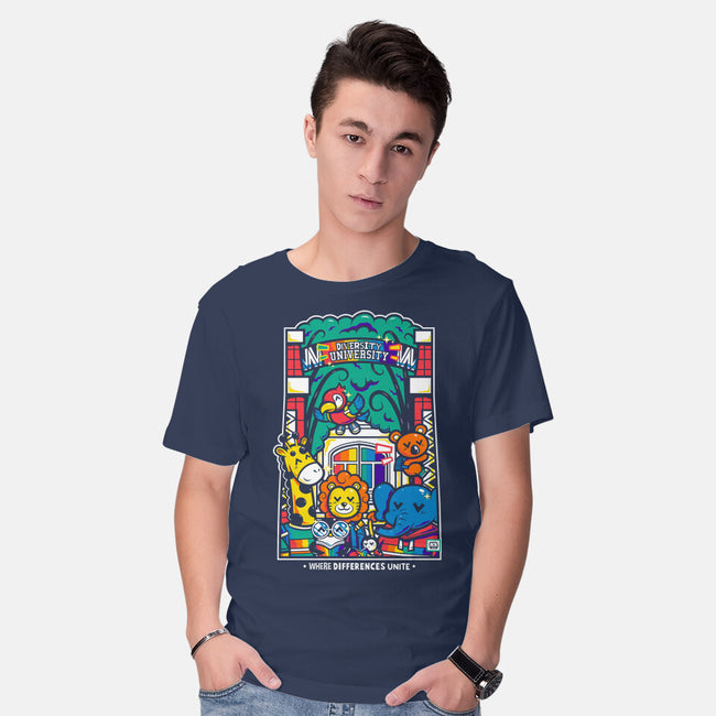 Diversity University-Mens-Basic-Tee-krisren28