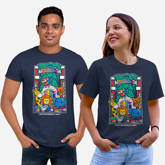 Diversity University-Unisex-Basic-Tee-krisren28