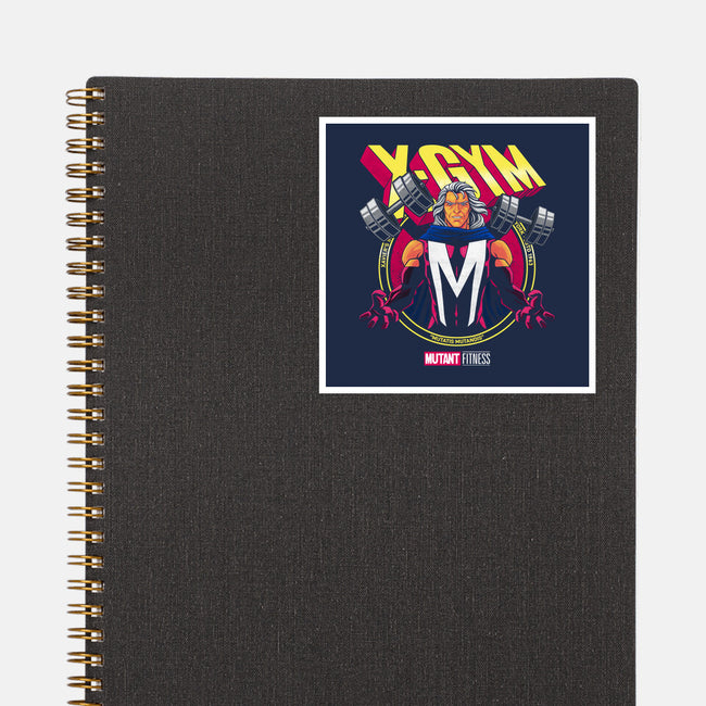 X-Gym Fitness-None-Glossy-Sticker-teesgeex