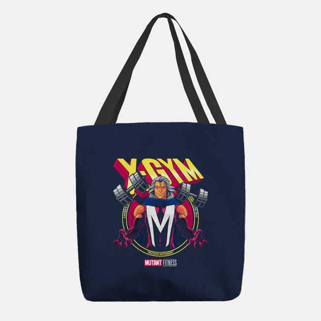 X-Gym Fitness-None-Basic Tote-Bag-teesgeex