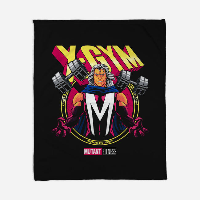 X-Gym Fitness-None-Fleece-Blanket-teesgeex