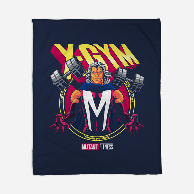 X-Gym Fitness-None-Fleece-Blanket-teesgeex